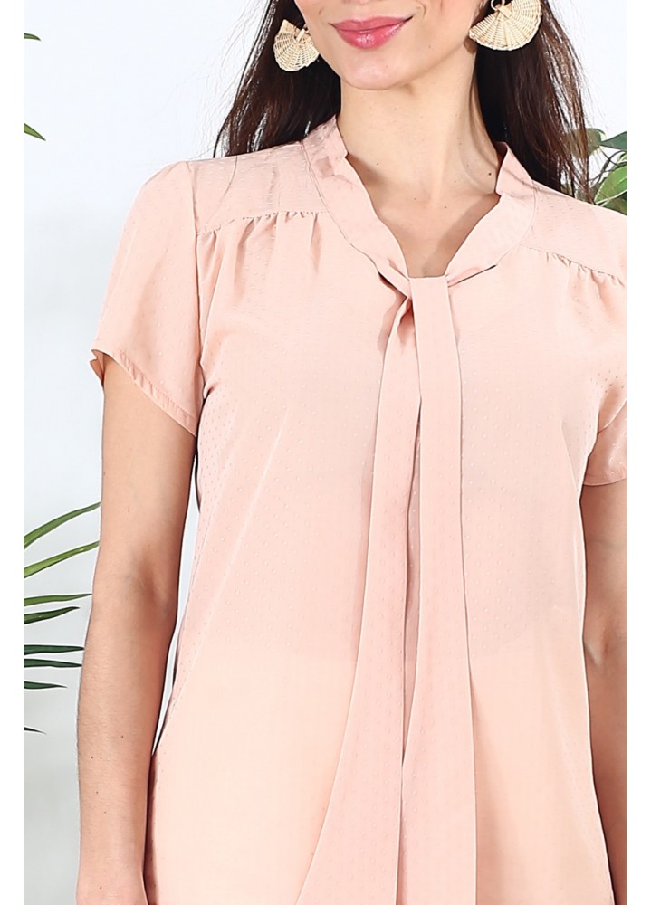 Chemise rose