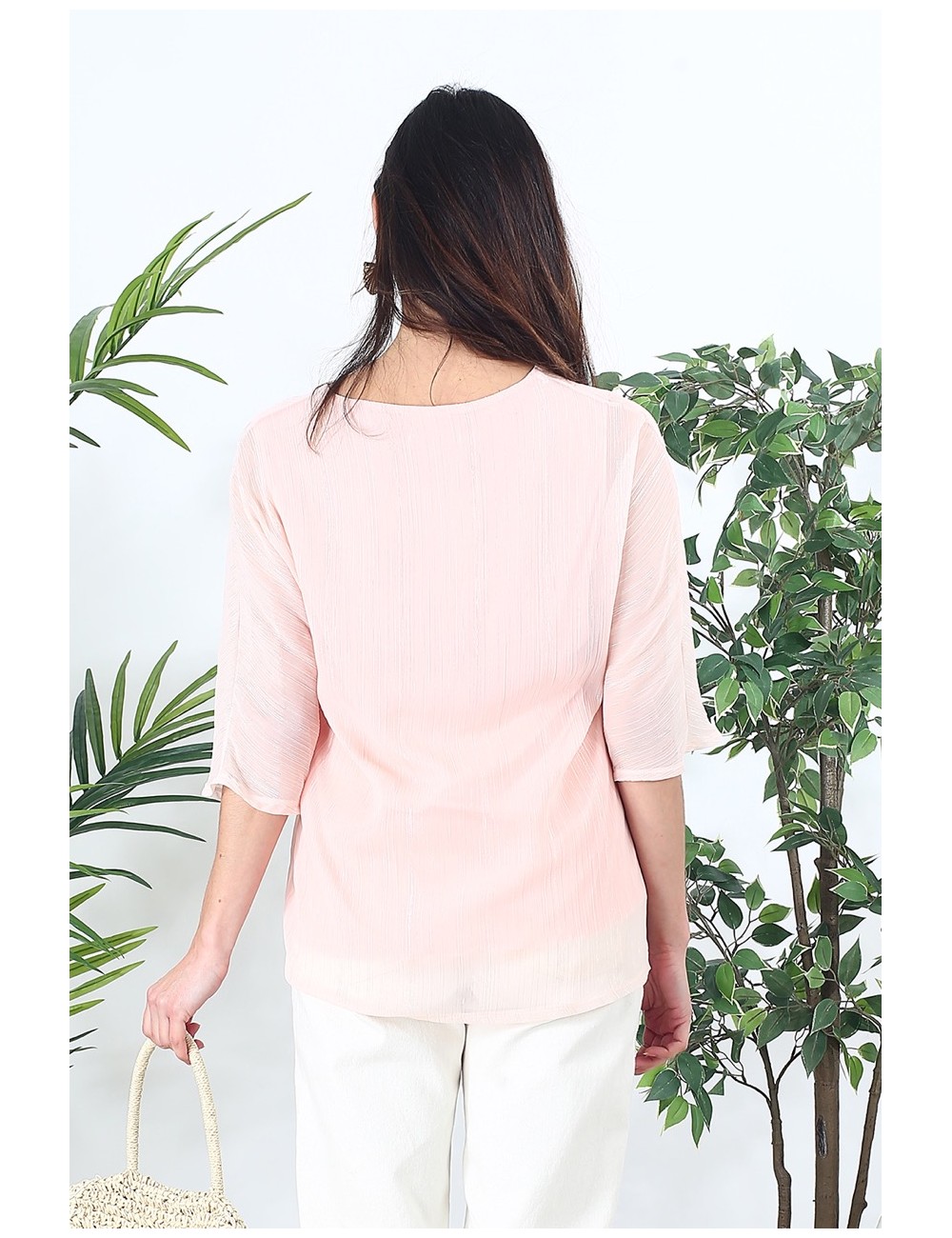 Blouse rose