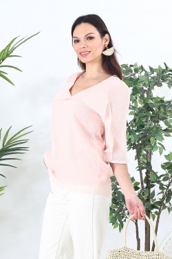 Blouse rose