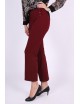 NOPIX Pantalon taille haute bordeaux 3