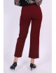 NOPIX Pantalon taille haute bordeaux 4