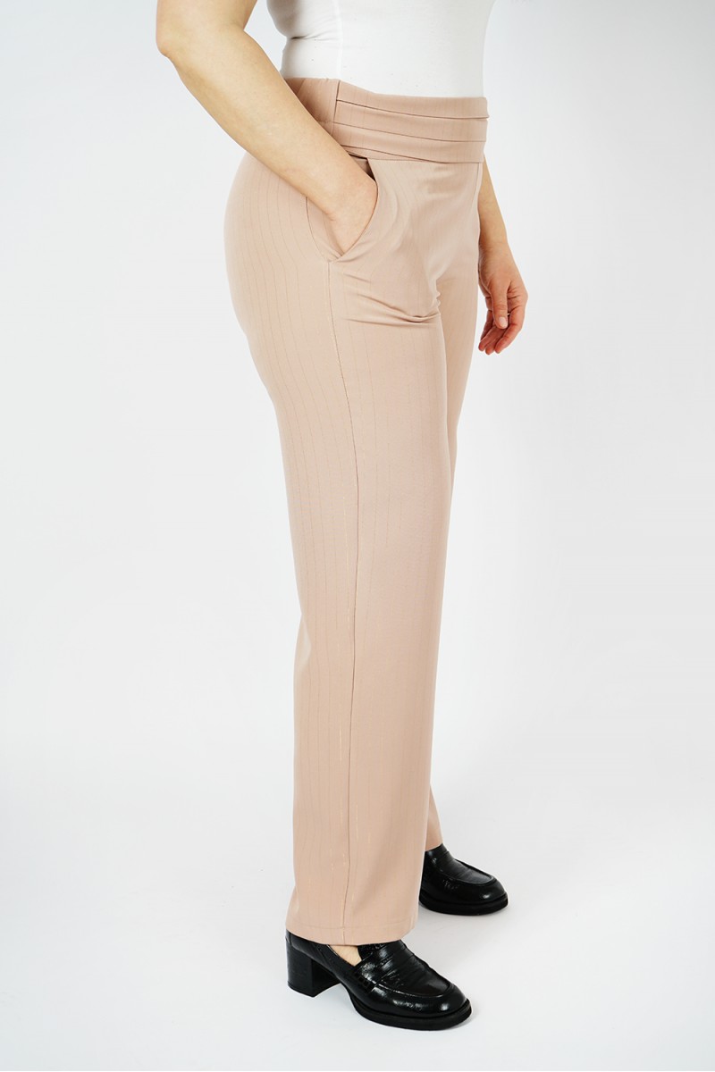 Pantalon de Tailleur Femme Nude Stretch - Confort et Luxe